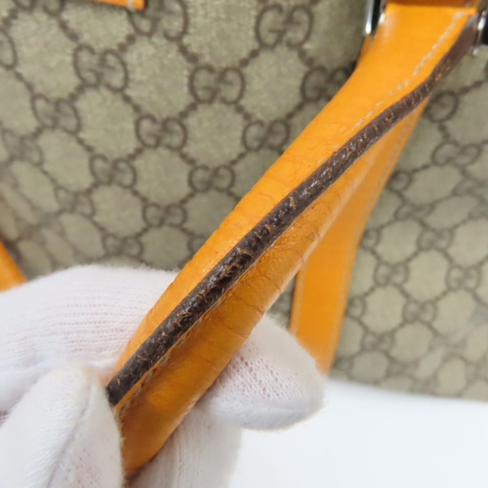 GUCCI Cream Leather Tote Bag - Picture 13 of 16